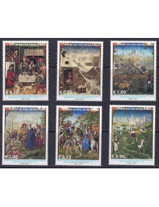 SMOM 2017 L'arte della miniatura (Gennaio/Giugno) 6v MNH**
