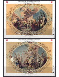 SMOM 2017 Martyrdom of Saints Peter and Paul 2 s/s MNH**