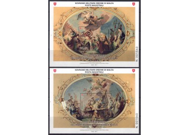 SMOM 2017 Martyrdom of Saints Peter and Paul 2 s/s MNH**