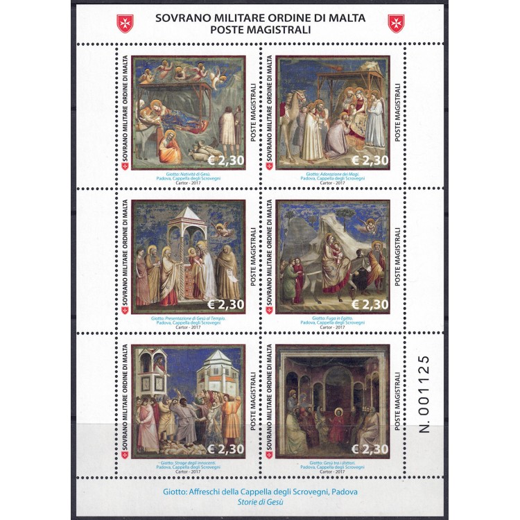 SMOM 2017 The pictorial cycles (4th series) s/s MNH**