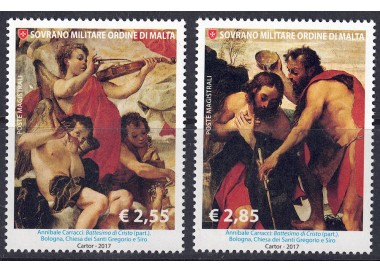 SMOM 2017 San Giovanni Battista 2v MNH**