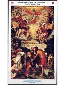 SMOM 2017 St. John the Baptist s/s MNH**