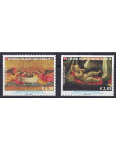 SMOM 2017 Natale 2v MNH**