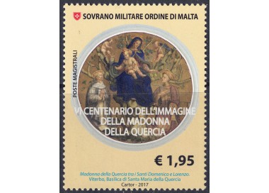 SMOM 2017 Madonna of the Oak MNH**