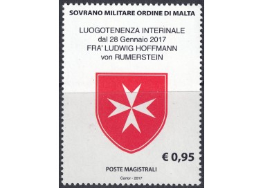 SMOM 2017 Luogotenenza Interinale MNH**