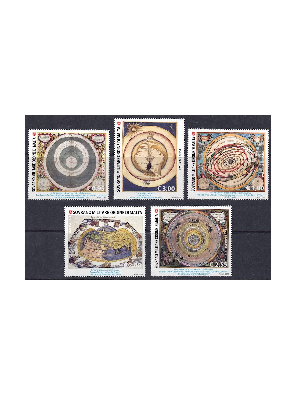 SMOM 2018 Le immagini della Terra 5v MNH**