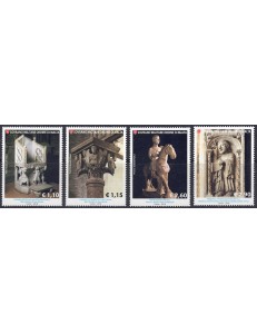 SMOM 2018 La Scultura nell'Arte 4v MNH**