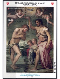 SMOM 2018 San Giovanni Battista BF MNH**