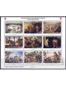 SMOM 2018 Capolavori della Letteratura BF MNH**