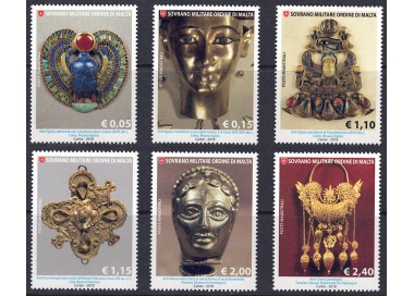 SMOM 2018 Storia dell'oreficeria 6v MNH**
