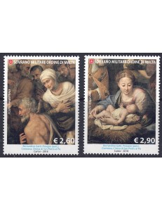 SMOM 2018 Natale 2v MNH**
