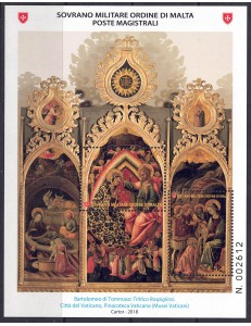 SMOM 2018 Iconografia dei Re Magi BF MNH**