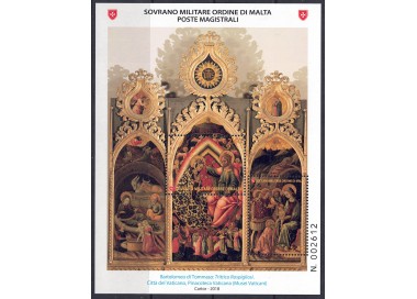 SMOM 2018 Iconografia dei Re Magi BF MNH**