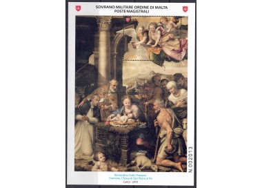 SMOM 2018 Natale BF MNH**
