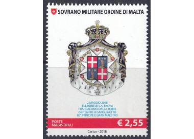 SMOM 2018 Giacomo dalla Torre del Tempio di Sanguinetto MNH**