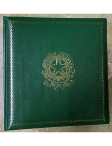 MARINI SCRIGNO Cartella Italia Repubblica verde senza custodia us