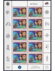VENEZUELA 1998 Cristoforo Colombo m/s MNH**