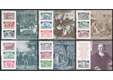 PORTUGAL 1992 The Voyages of Columbus 6 s/s MNH**