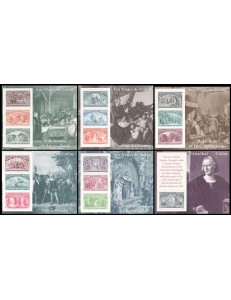 SPAGNA 1992 I Viaggi di Colombo 6 BF MNH**