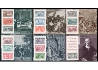 USA 1992 The Voyages of Columbus 6 s/s MNH**