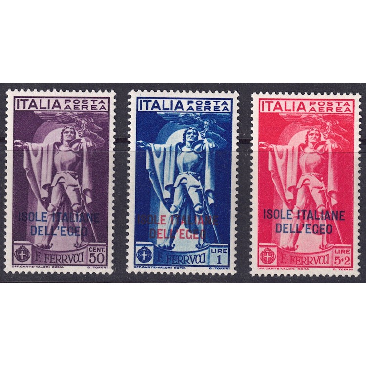 EGEO 1930 Francesco Ferrucci (posta aerea) 3v MNH**