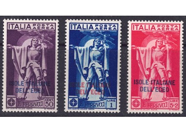EGEO 1930 Francesco Ferrucci (posta aerea) 3v MNH**