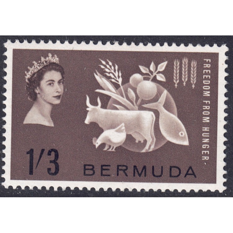 BERMUDA 1963 Campagna contro la fame MNH**