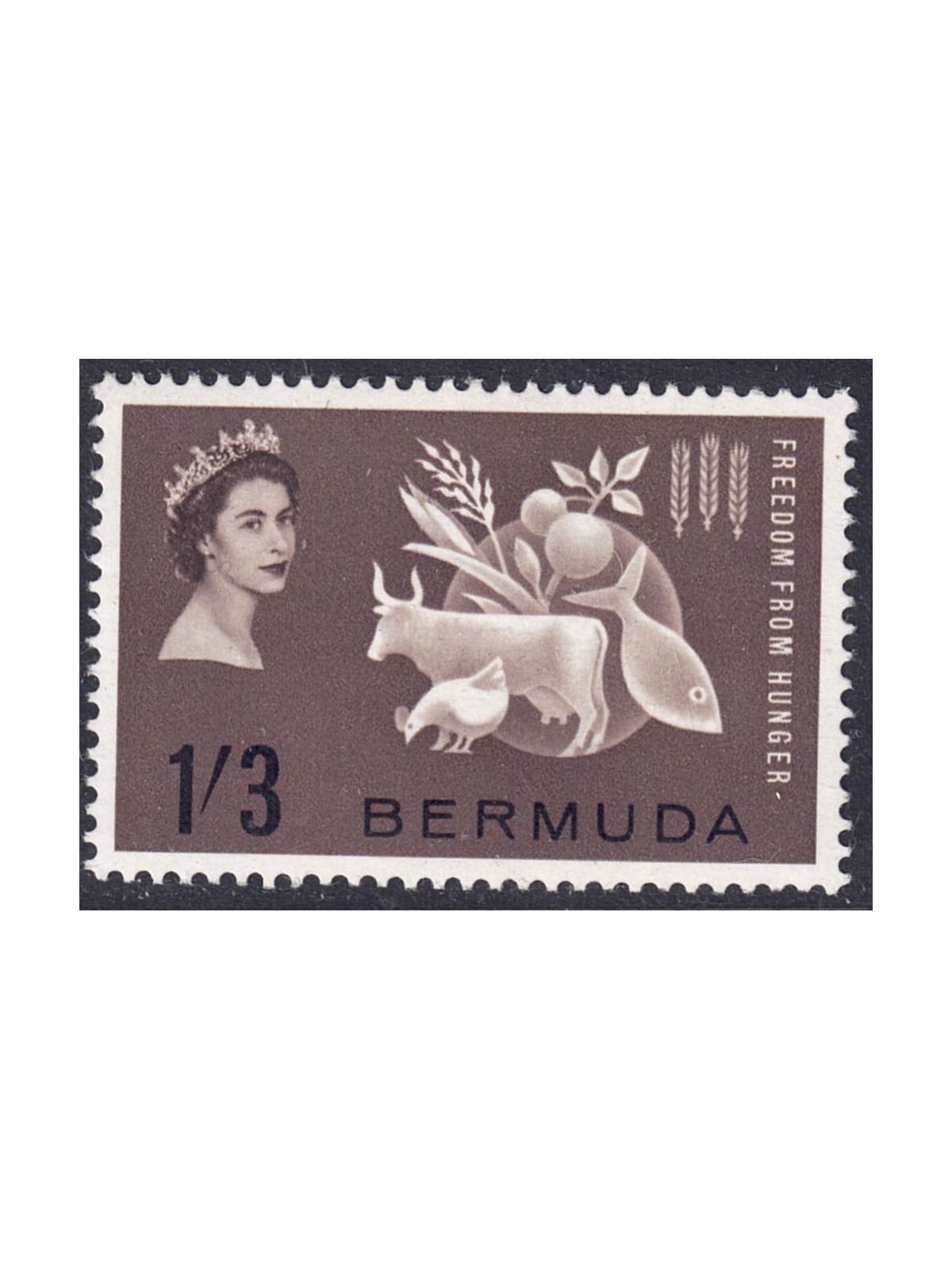 BERMUDA 1963 Campaign Against Hunger MNH**