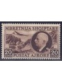 ALBANIA (OCC. ITALIANA) 1939 Effigie e paesaggio, posta aerea MNH**