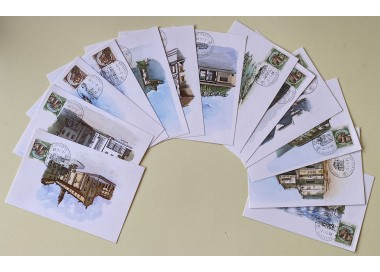 ITALY 1984/85 Collection of 13 postcards for philatelic offices