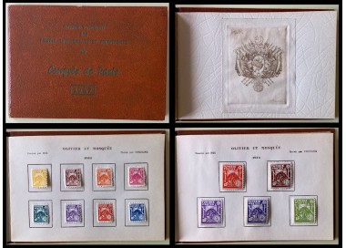 TUNISIA 1947 Official booklet distributed on the occasion of the Congress of Paris