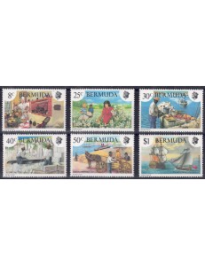 BERMUDA 1981 Traditions 6v MNH**