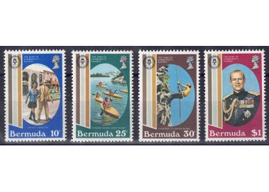 BERMUDA 1981 Duke of Edinburgh Award 4v MNH**