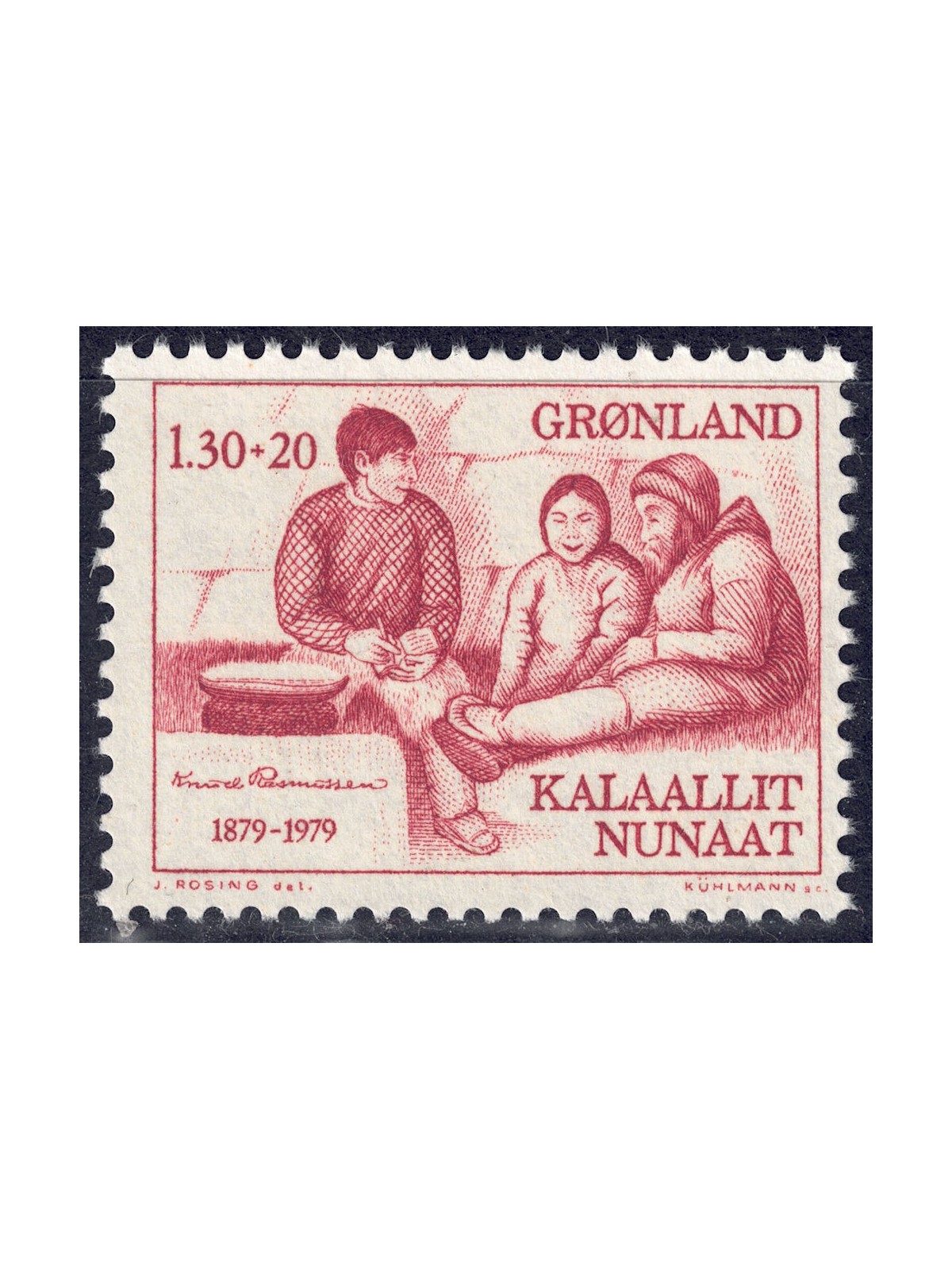 GREENLAND 1979 Knud Rasmussen MNH**