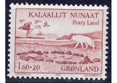 GREENLAND 1981 Peary Land Expedition MNH**