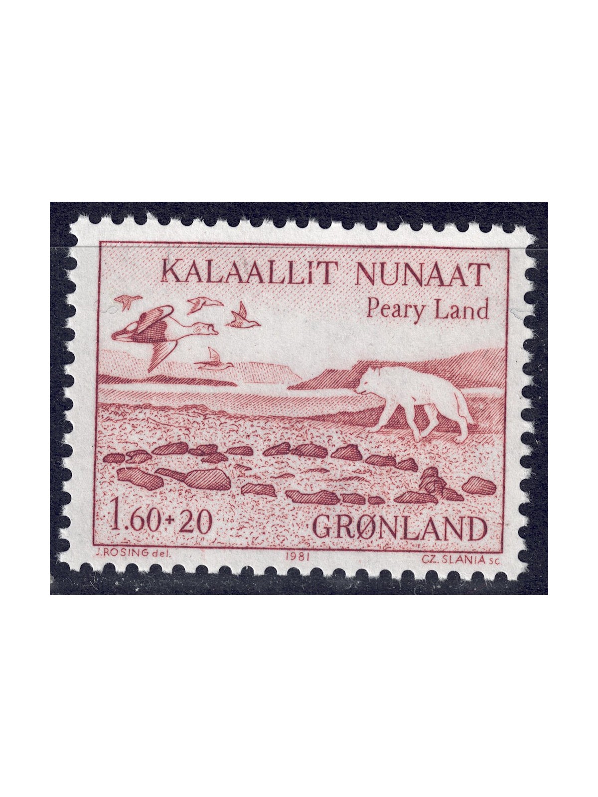 GREENLAND 1981 Peary Land Expedition MNH**