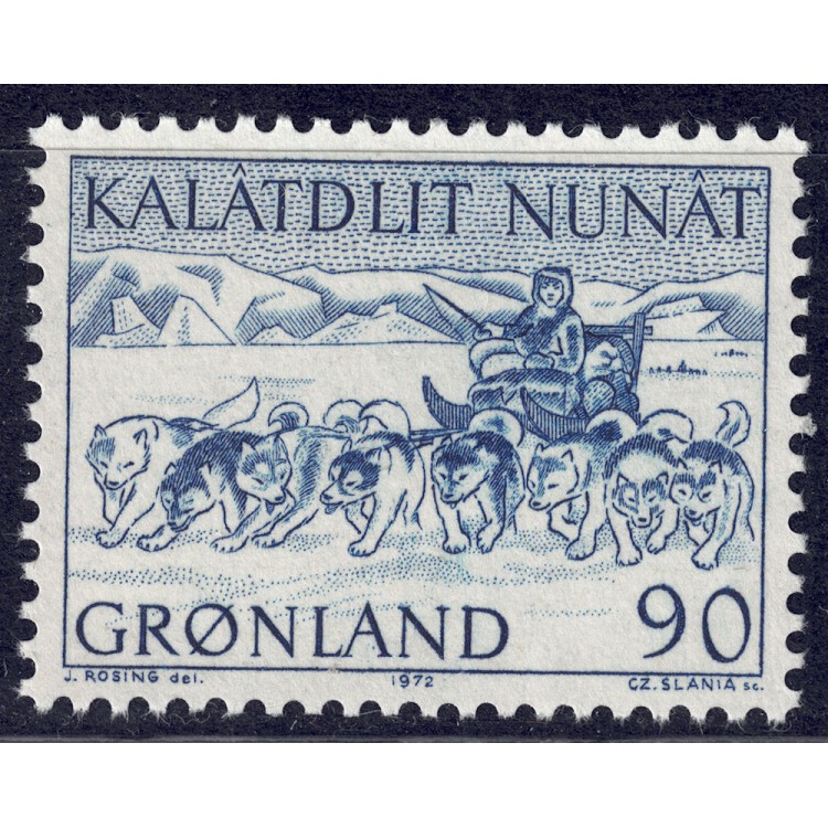GREENLAND 1972 Postal Transport MNH**