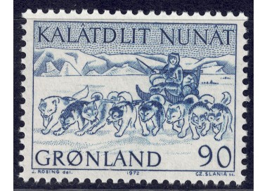 GREENLAND 1972 Postal Transport MNH**