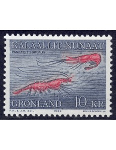 GREENLAND 1982 Fauna (Crustacea) MNH**
