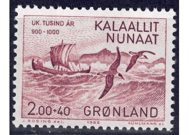 GREENLAND 1982 History of Greenland (2nd series) MNH**