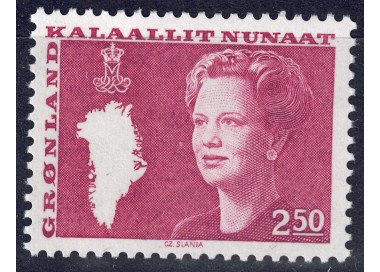 GROENLANDIA 1983 Effigie della Regina Margareta II MNH**