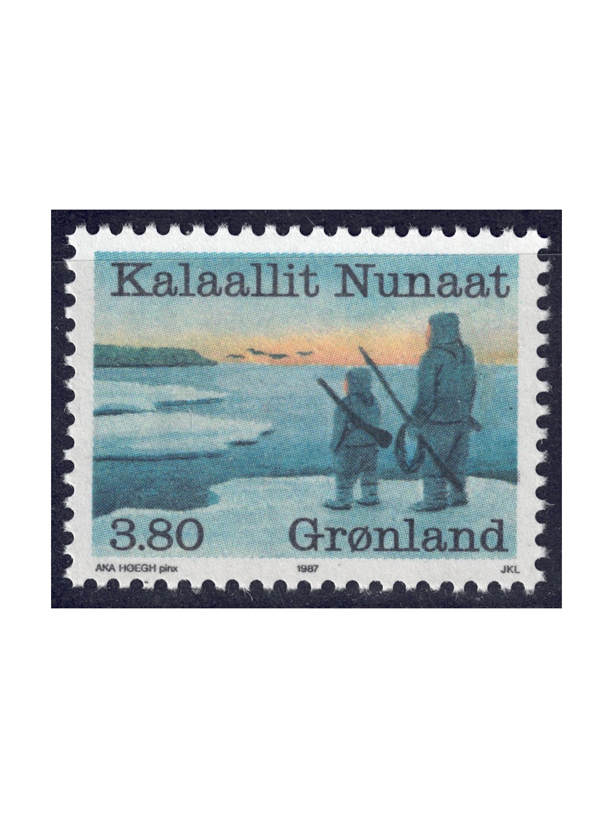 GREENLAND 1987 Year of Fishing MNH**