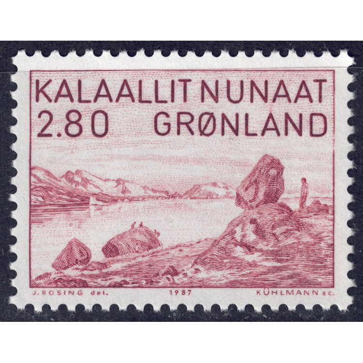GREENLAND 1987 Peter Rosing MNH**