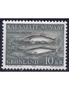 GREENLAND 1986 Fauna (fish) MNH**