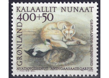 GREENLAND 1990 Local fauna MNH**