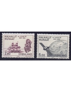GREENLAND 1985 History of Greenland (6th series) 2v MNH**
