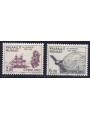 GROENLANDIA 1985 Storia della Groenlandia (6ª serie) 2v MNH**