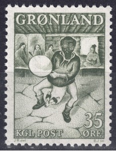 GREENLAND 1961 Greenlandic dancer MNH**