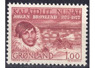GROENLANDIA 1977 Jorgen Bronlund MNH**