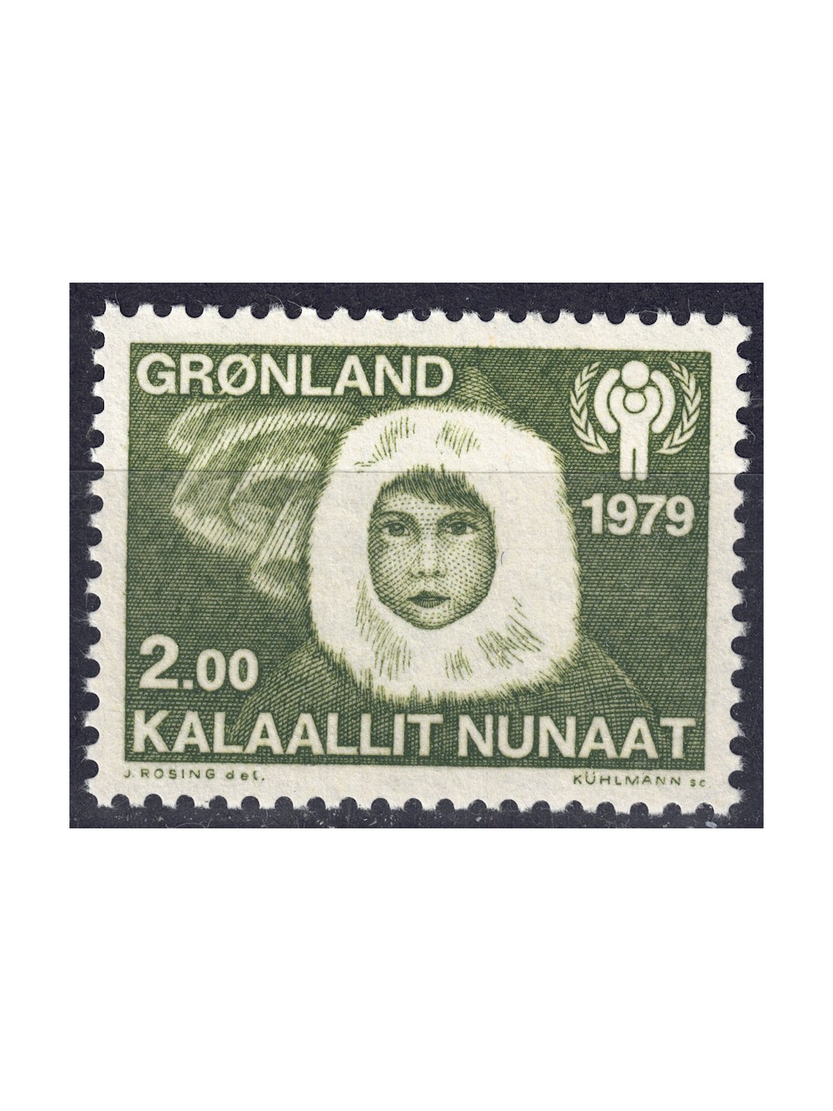 GREENLAND 1979 Year of the Child MNH**